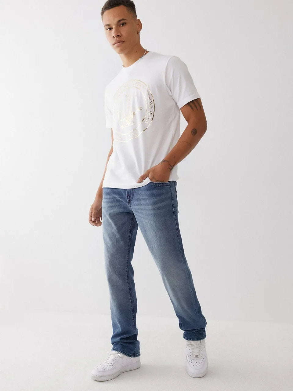 RICKY NF BIG T RAISED LOGO - TRUE RELIGION MEXICO