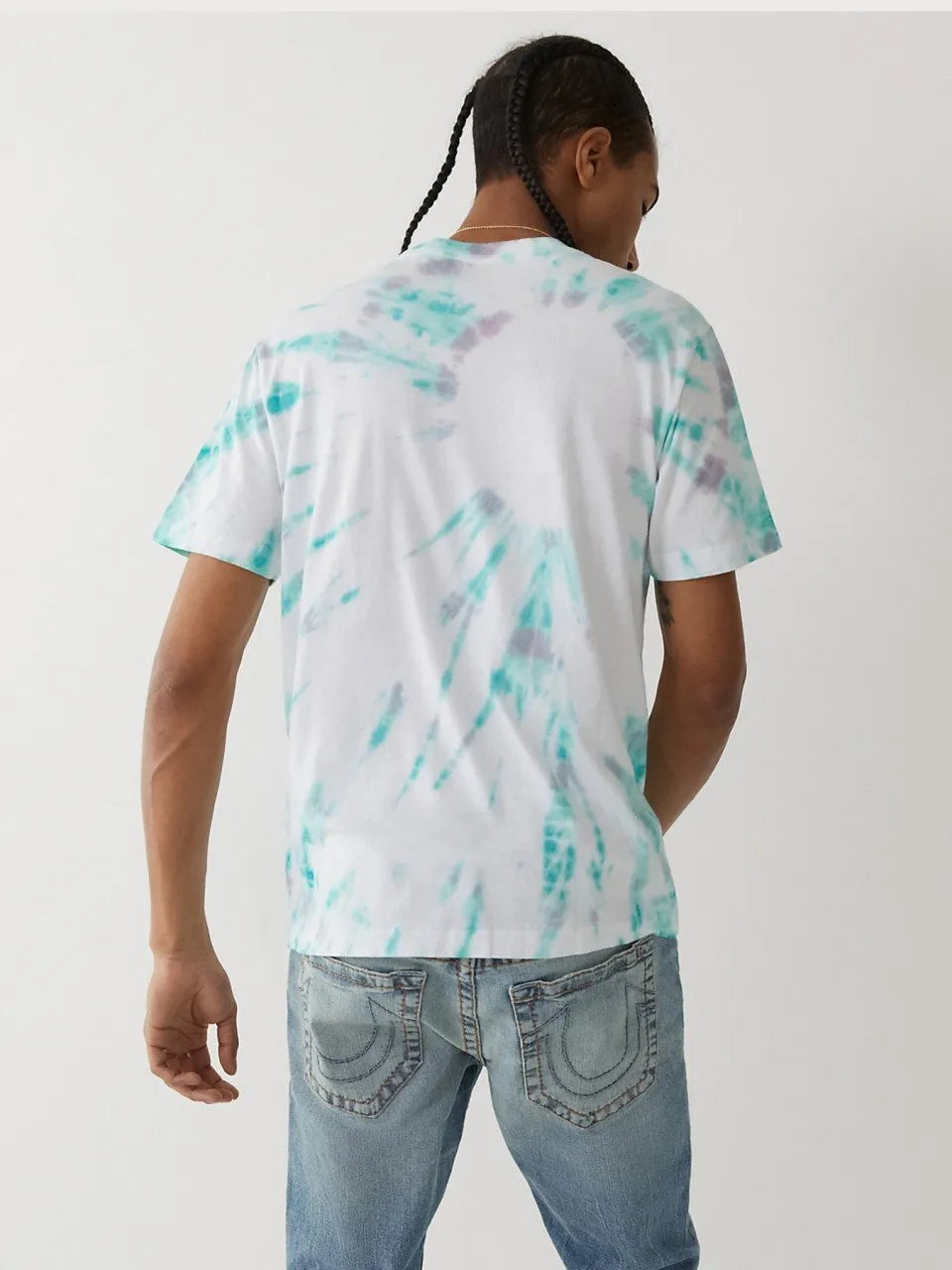 SS SPIRAL TIE DYE TEE - TRUE RELIGION MEXICO