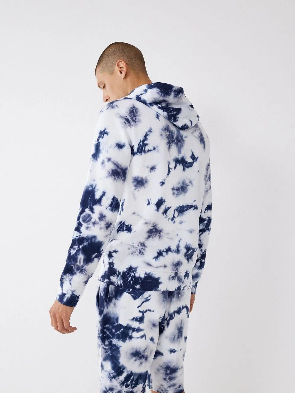 ZIP UP TIE DYE HOODIE - TRUE RELIGION MEXICO
