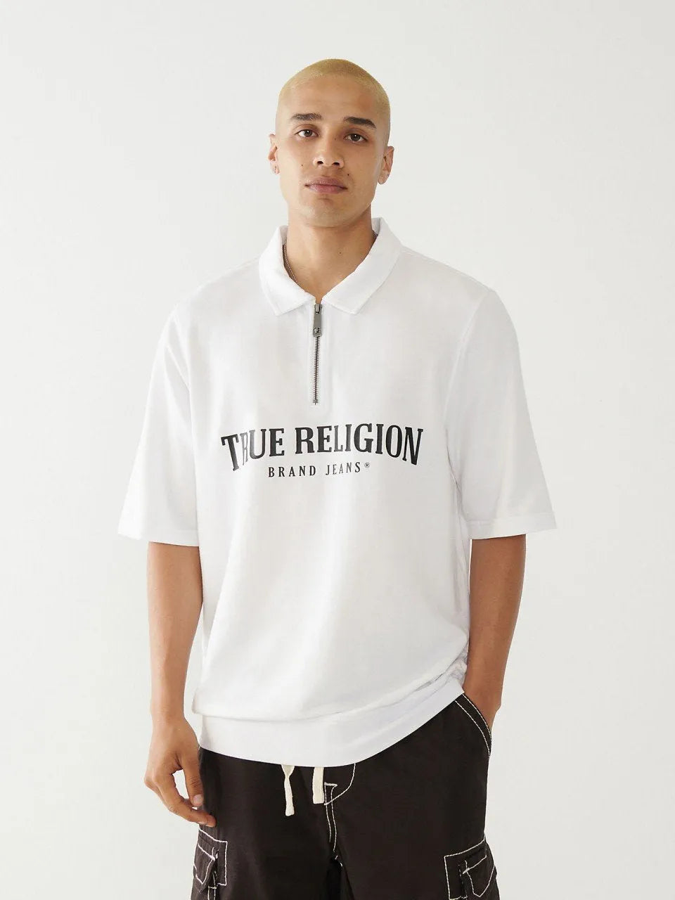 SS HALF ZIP POLO - TRUE RELIGION MEXICO
