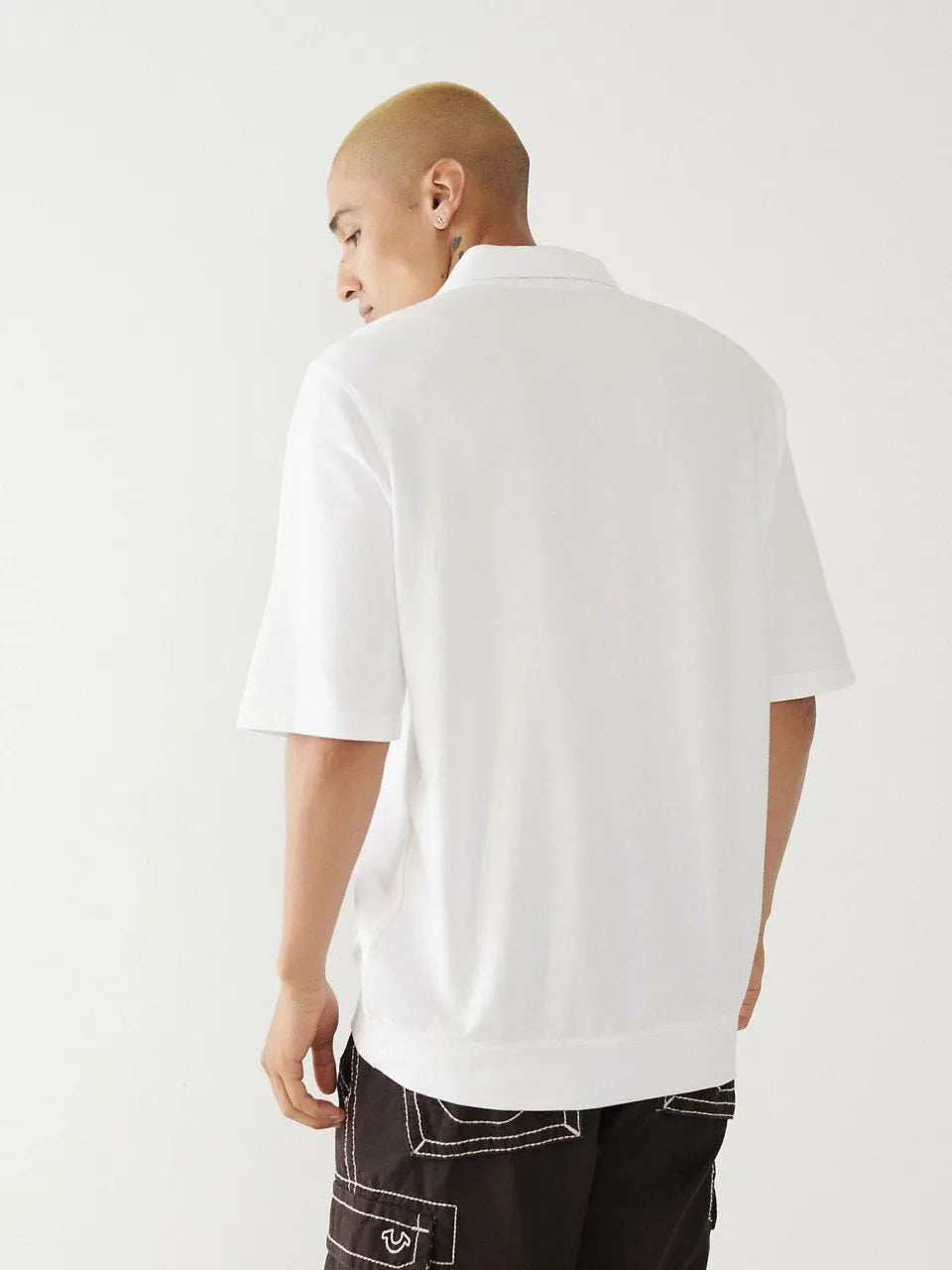 SS HALF ZIP POLO - TRUE RELIGION MEXICO