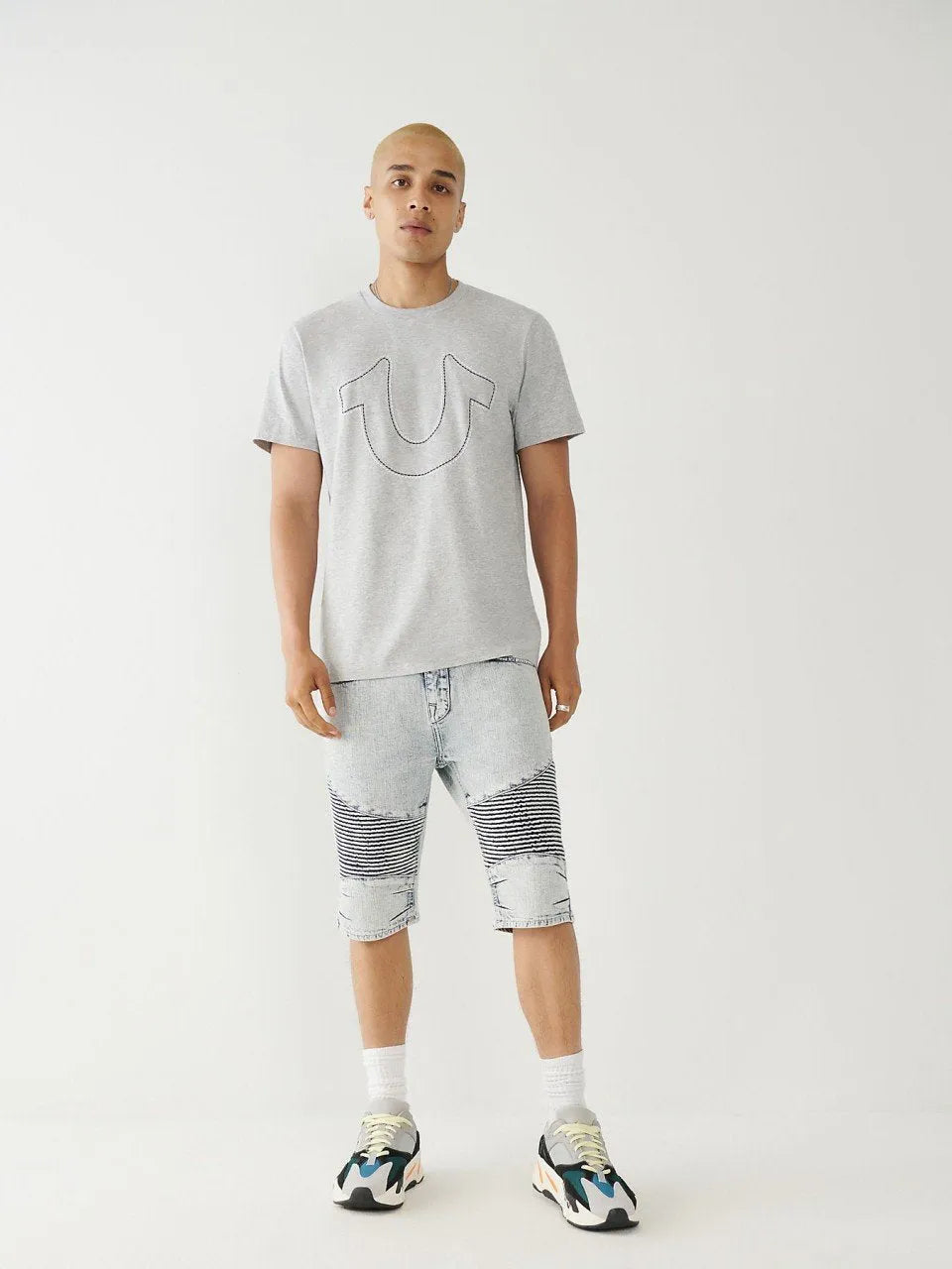DOUBLE STITCH HS TEE - TRUE RELIGION MEXICO