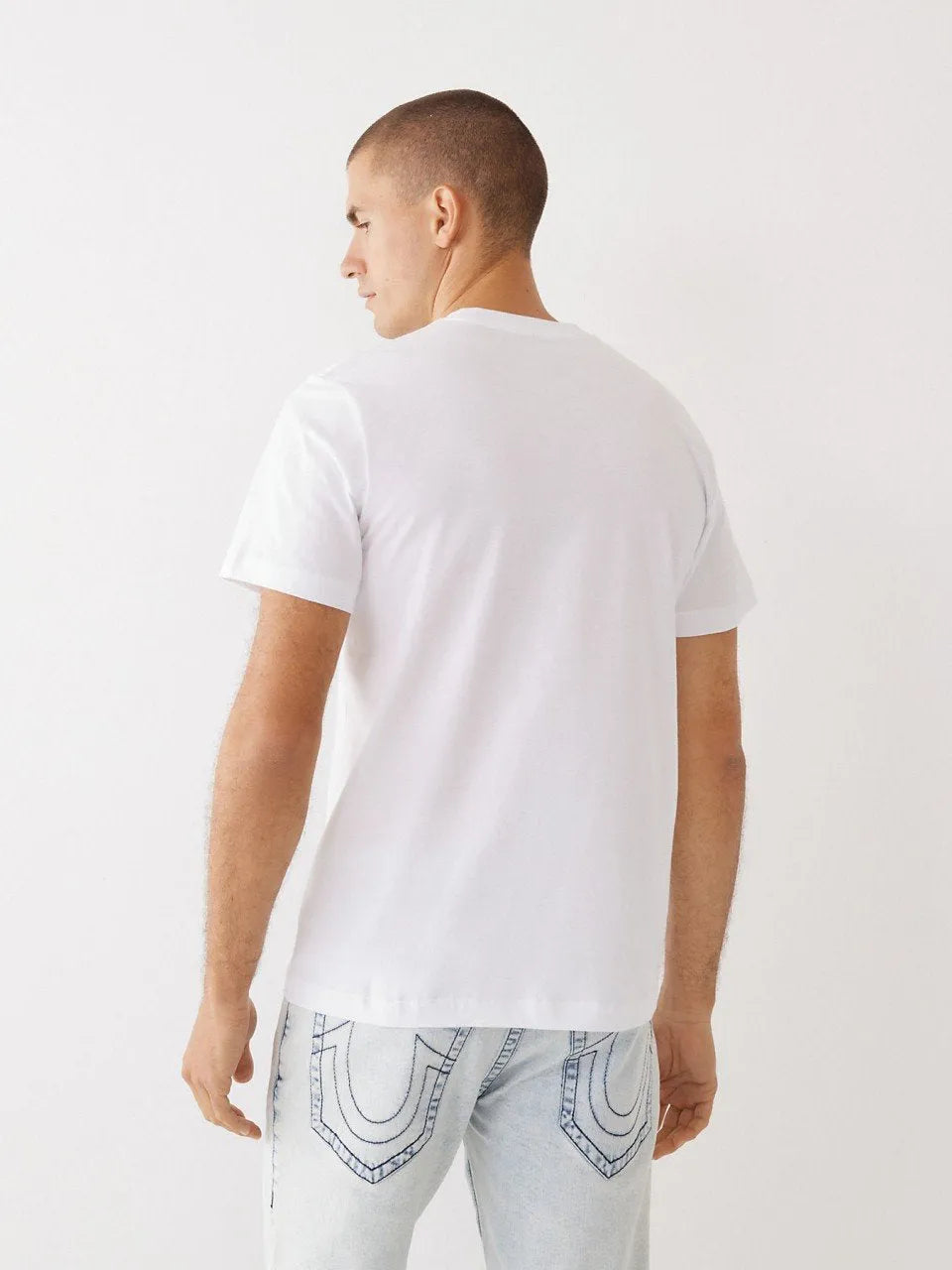 DOUBLE STITCH HS TEE - TRUE RELIGION MEXICO