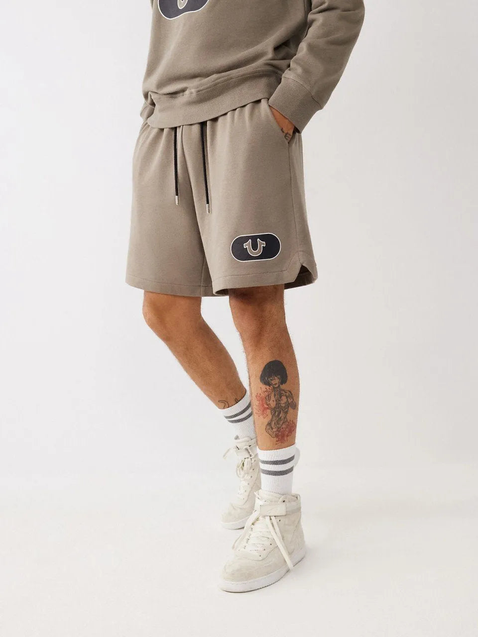 ATHLETIC BBALL SHORTS - TRUE RELIGION MEXICO