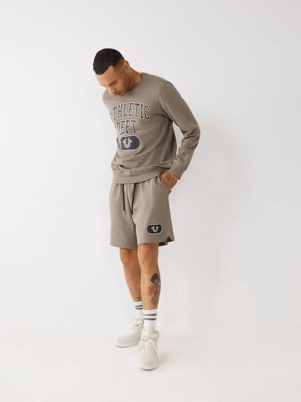 ATHLETIC BBALL SHORTS - TRUE RELIGION MEXICO