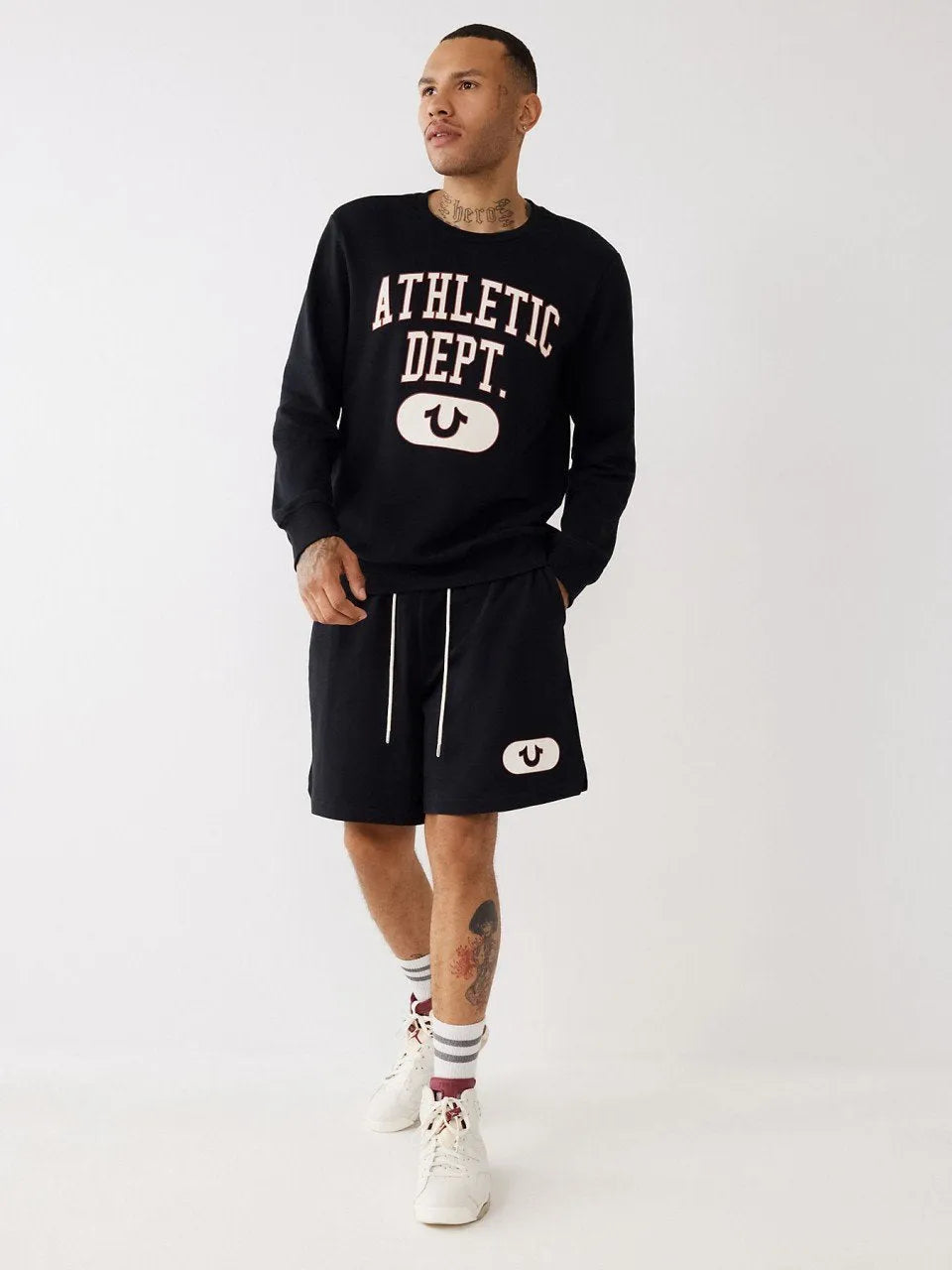 ATHLETIC BBALL SHORTS - TRUE RELIGION MEXICO