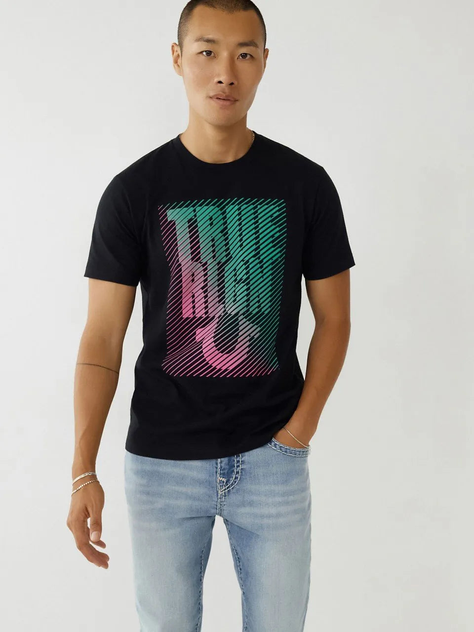 SS GRADIENT TR TEE - TRUE RELIGION MEXICO