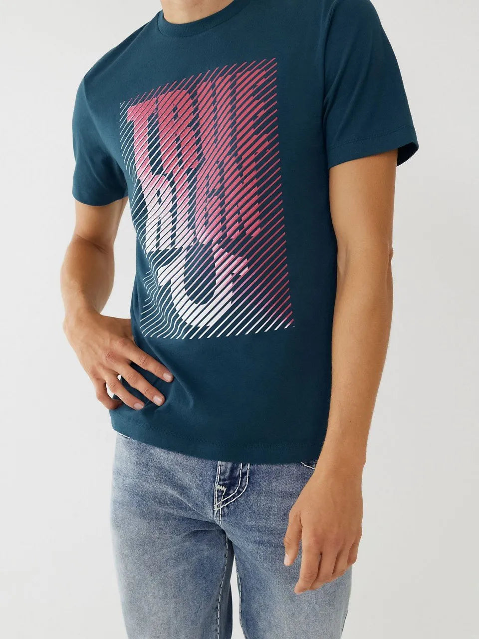 SS GRADIENT TR TEE - TRUE RELIGION MEXICO