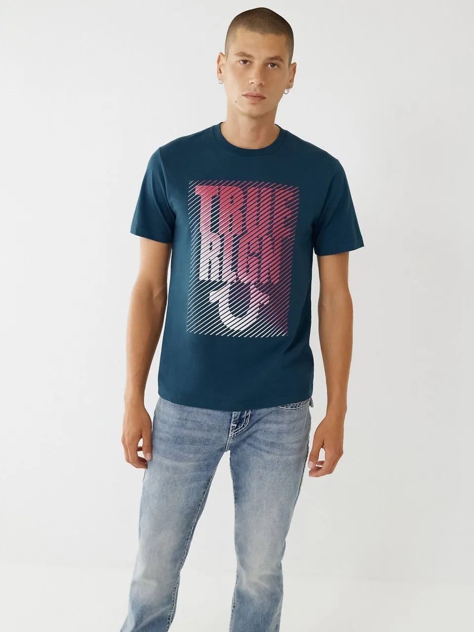 SS GRADIENT TR TEE - TRUE RELIGION MEXICO