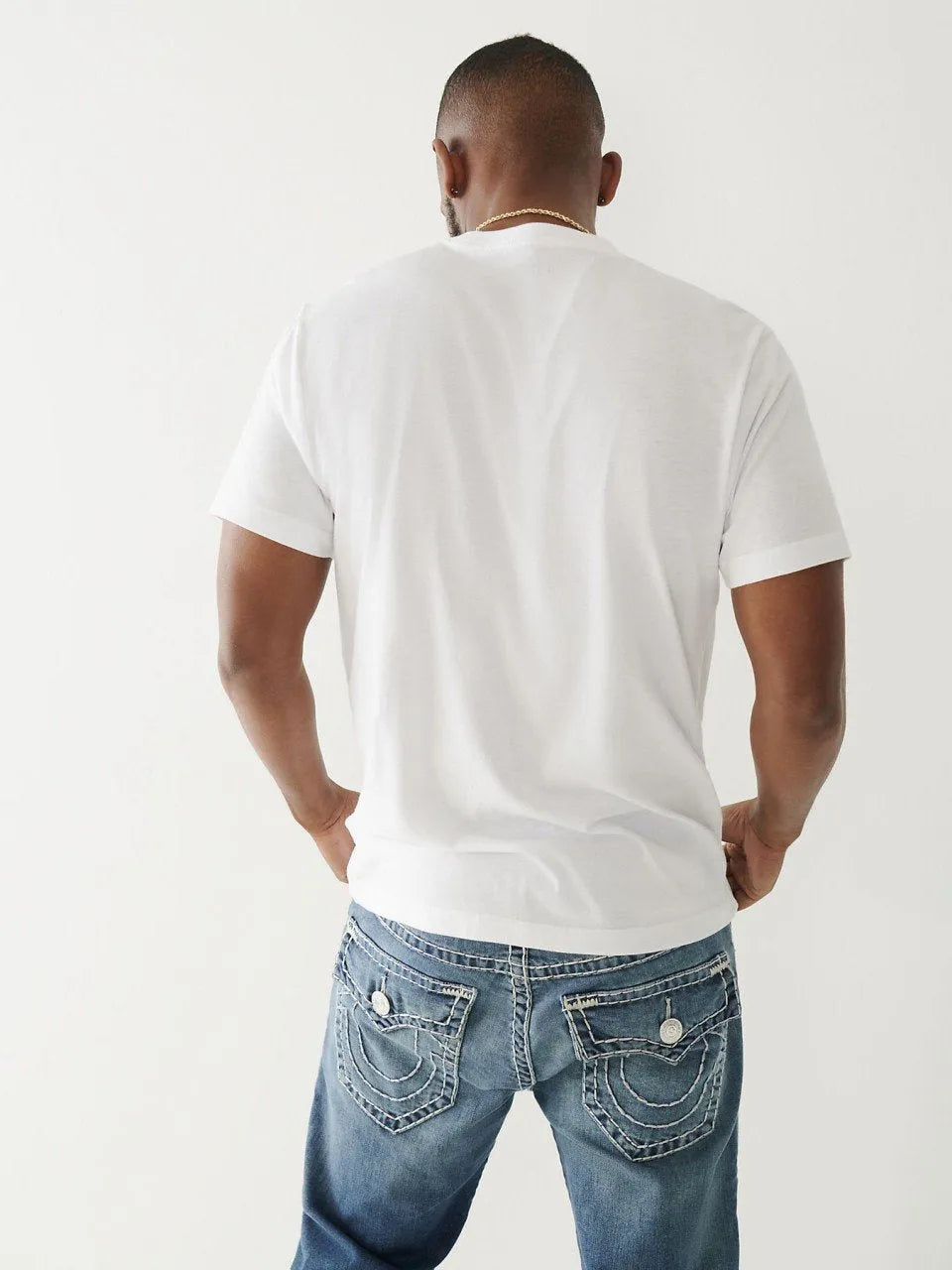 RAINBOW LOGO SS TEE - TRUE RELIGION MEXICO