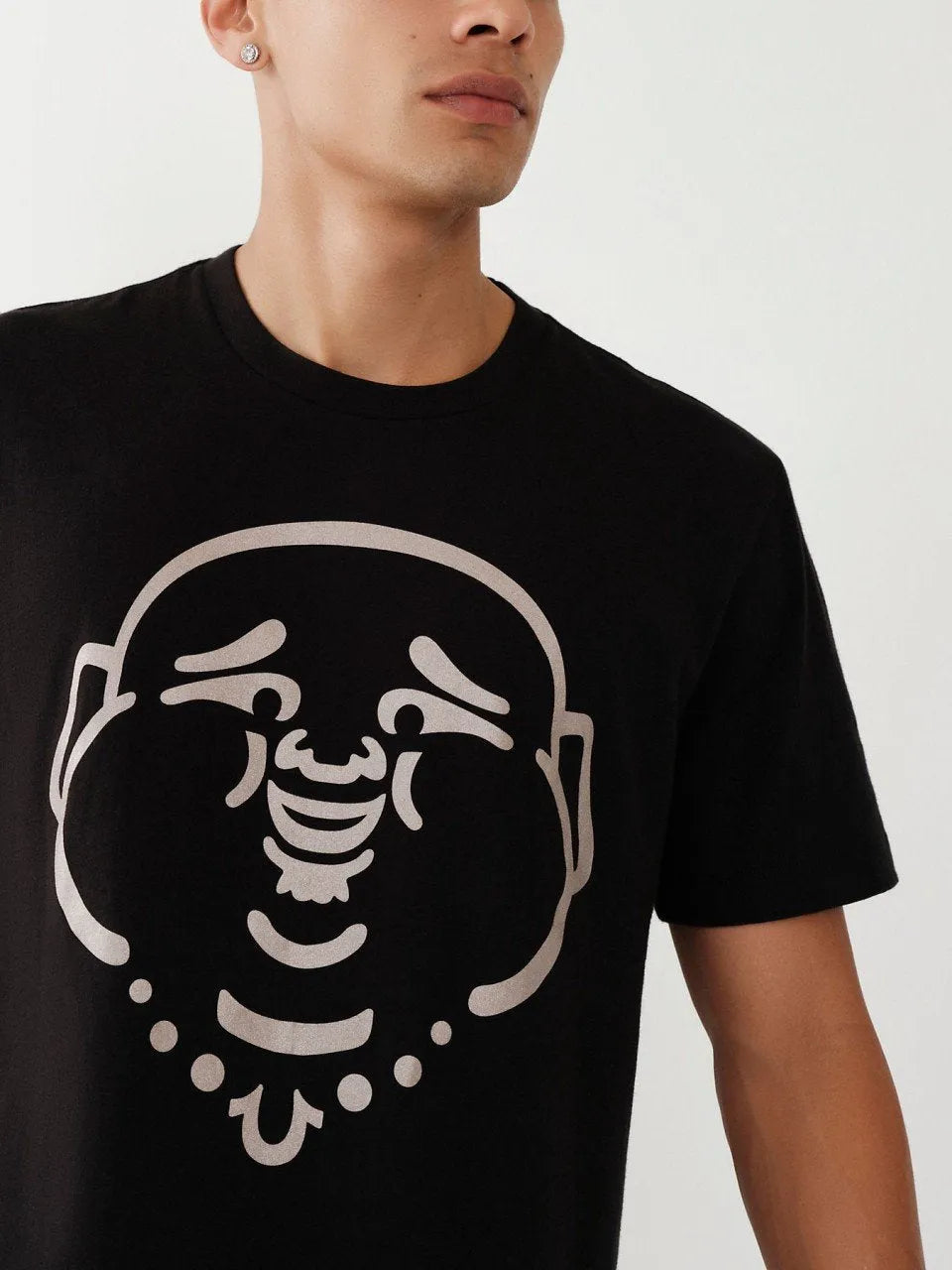 SS MATTE FOIL BUDDHA TEE - TRUE RELIGION MEXICO