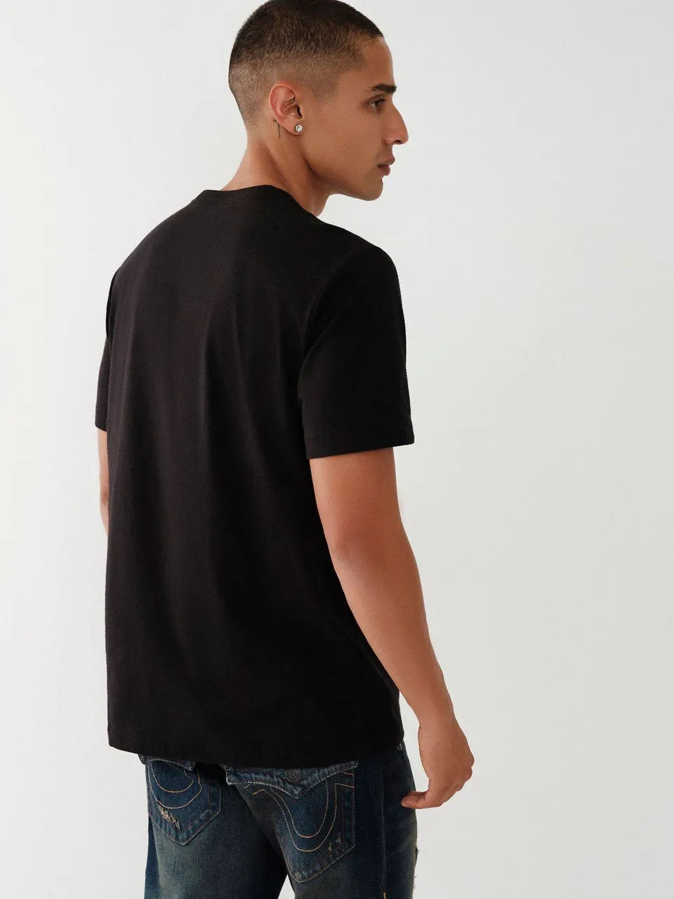 SS MATTE FOIL BUDDHA TEE - TRUE RELIGION MEXICO