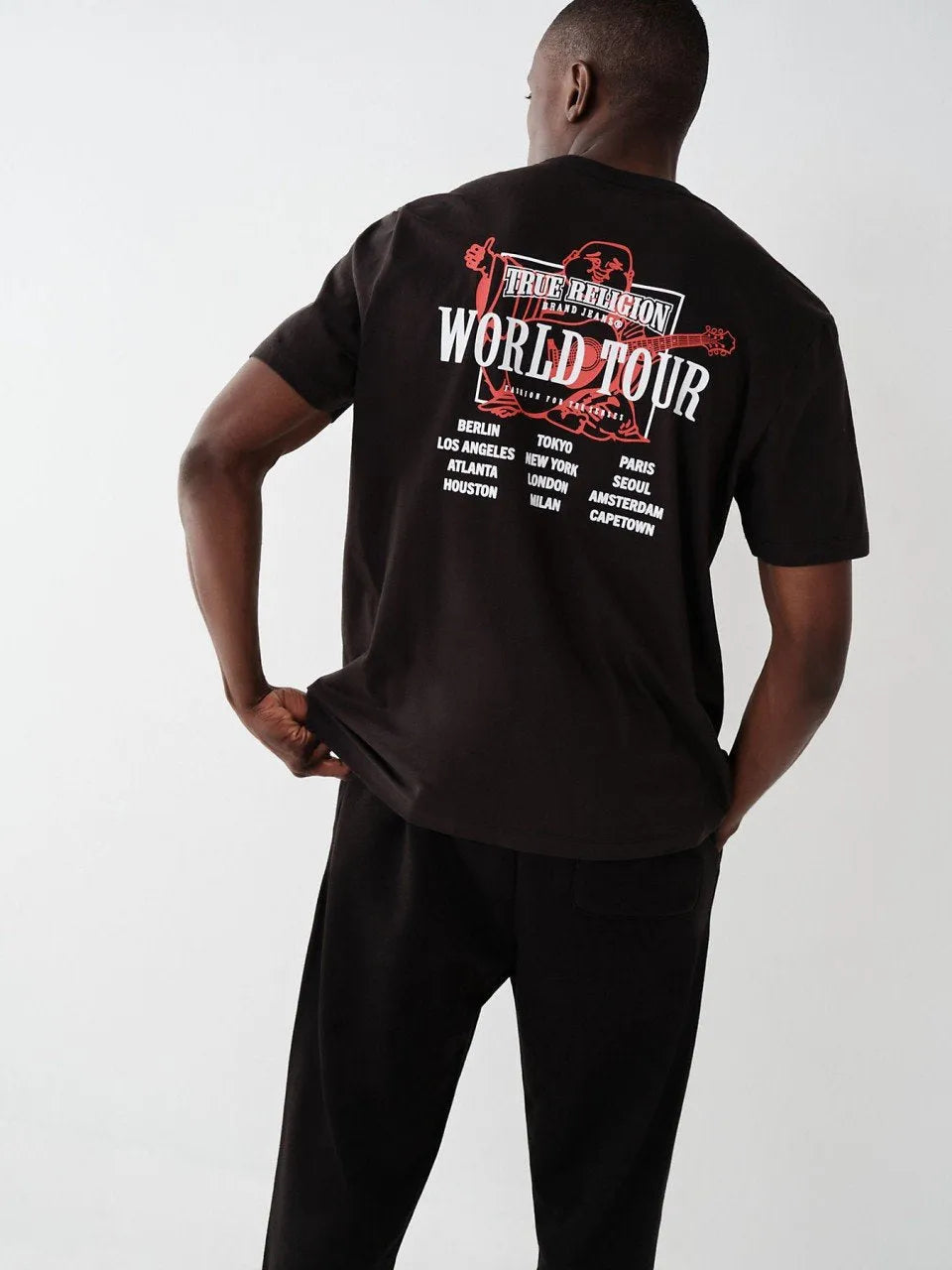 RELAXED WORLD TOUR TEE - TRUE RELIGION MEXICO