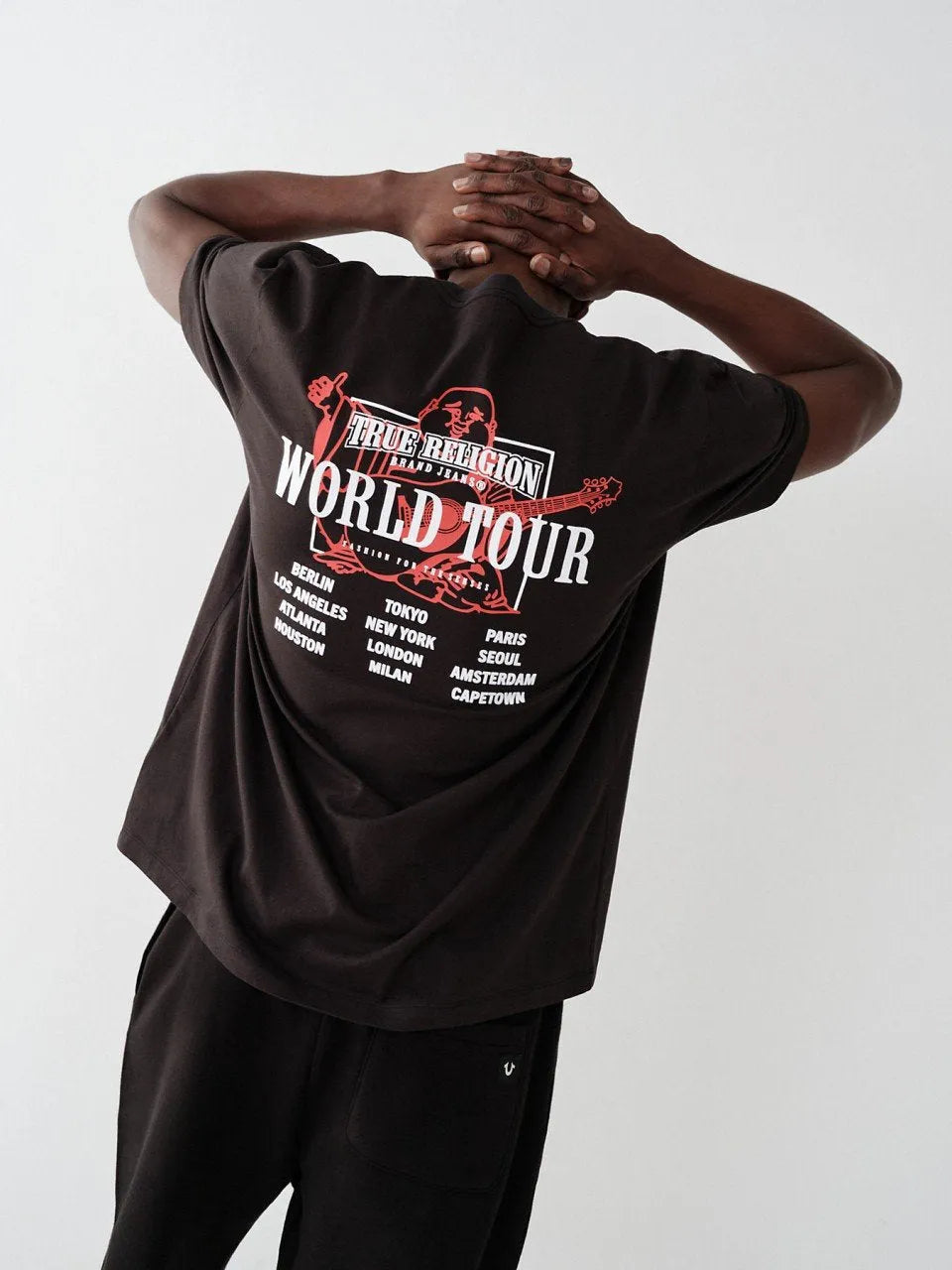 RELAXED WORLD TOUR TEE - TRUE RELIGION MEXICO