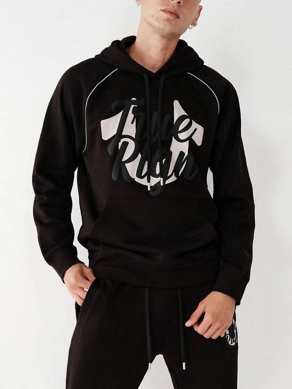 SCRIPT RAGLAN PULLOVER - TRUE RELIGION MEXICO