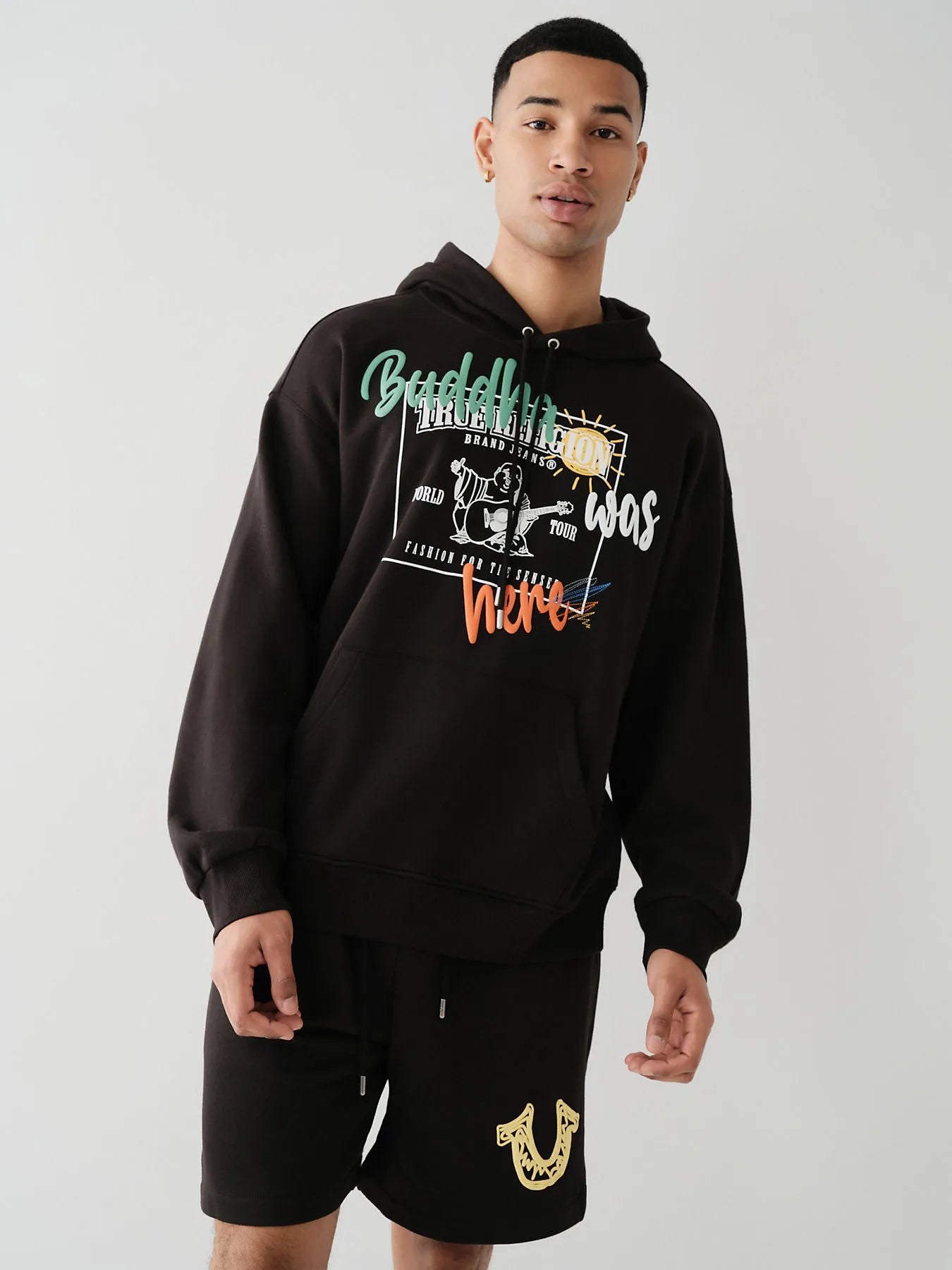 RELAXED PULLOVER HOODIE - TRUE RELIGION MEXICO