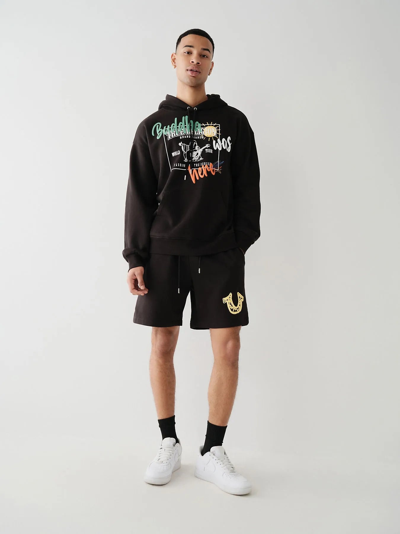 RELAXED PULLOVER HOODIE - TRUE RELIGION MEXICO