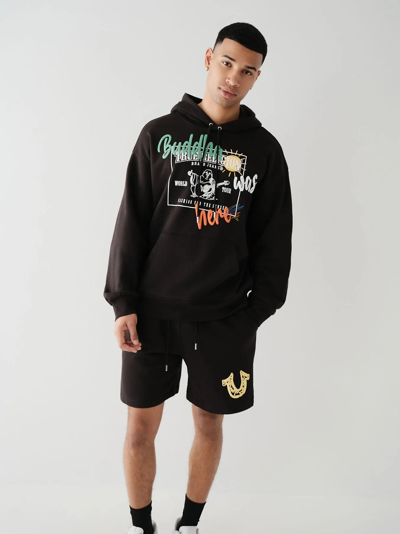 RELAXED PULLOVER HOODIE - TRUE RELIGION MEXICO