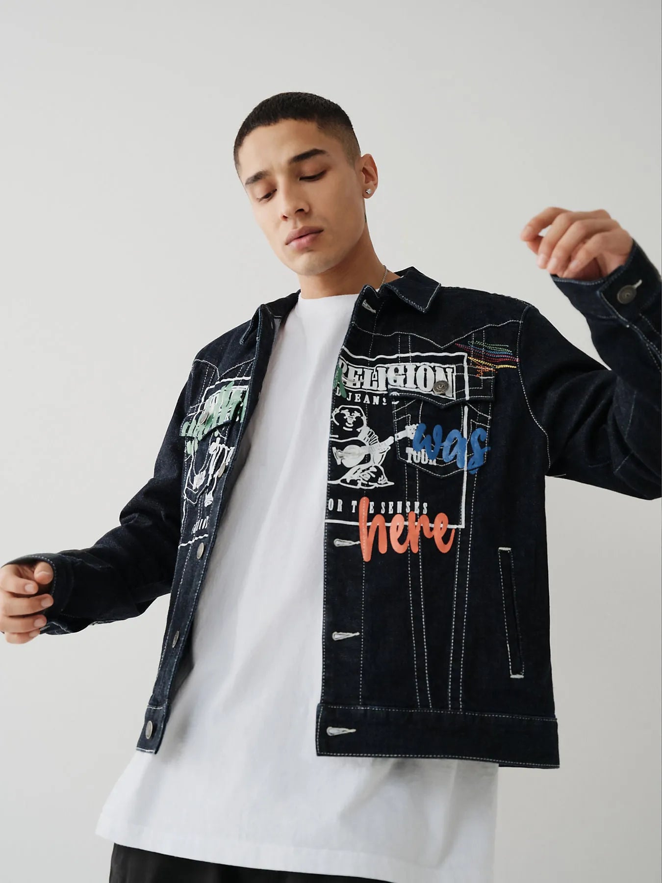 ARTIST PRINT JIMMY JACKET SN - TRUE RELIGION MEXICO