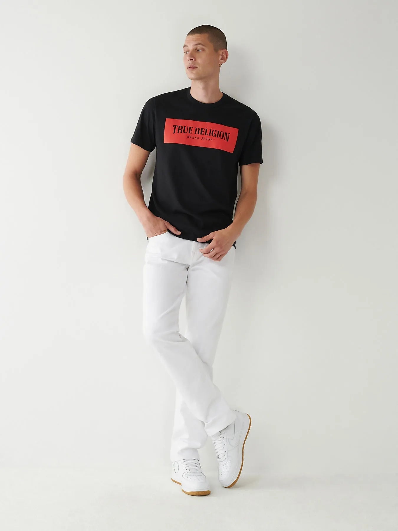ARCH BOX LOGO TEE - TRUE RELIGION MEXICO