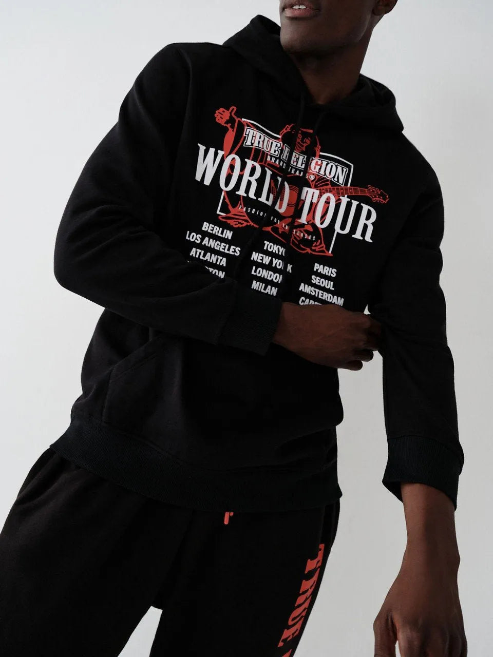 WORLD TOUR PULLOVER HOODIE - TRUE RELIGION MEXICO