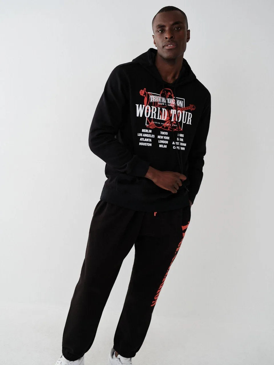 WORLD TOUR PULLOVER HOODIE - TRUE RELIGION MEXICO