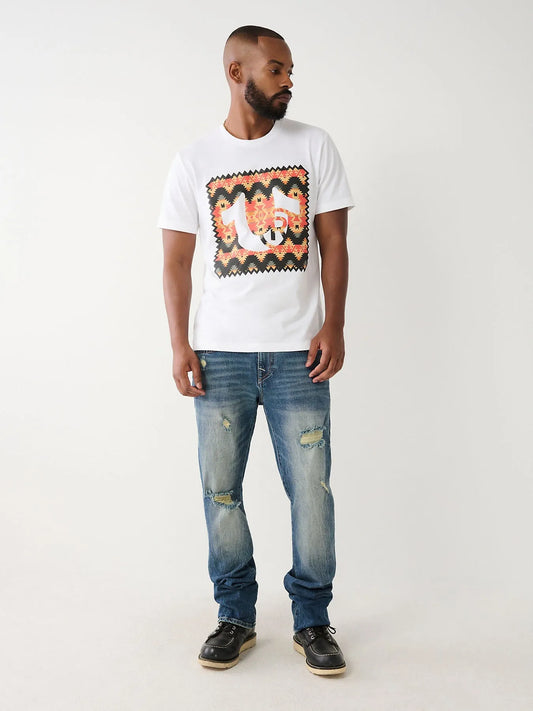 SOUTH WESTERN BOX TEE - TRUE RELIGION MEXICO