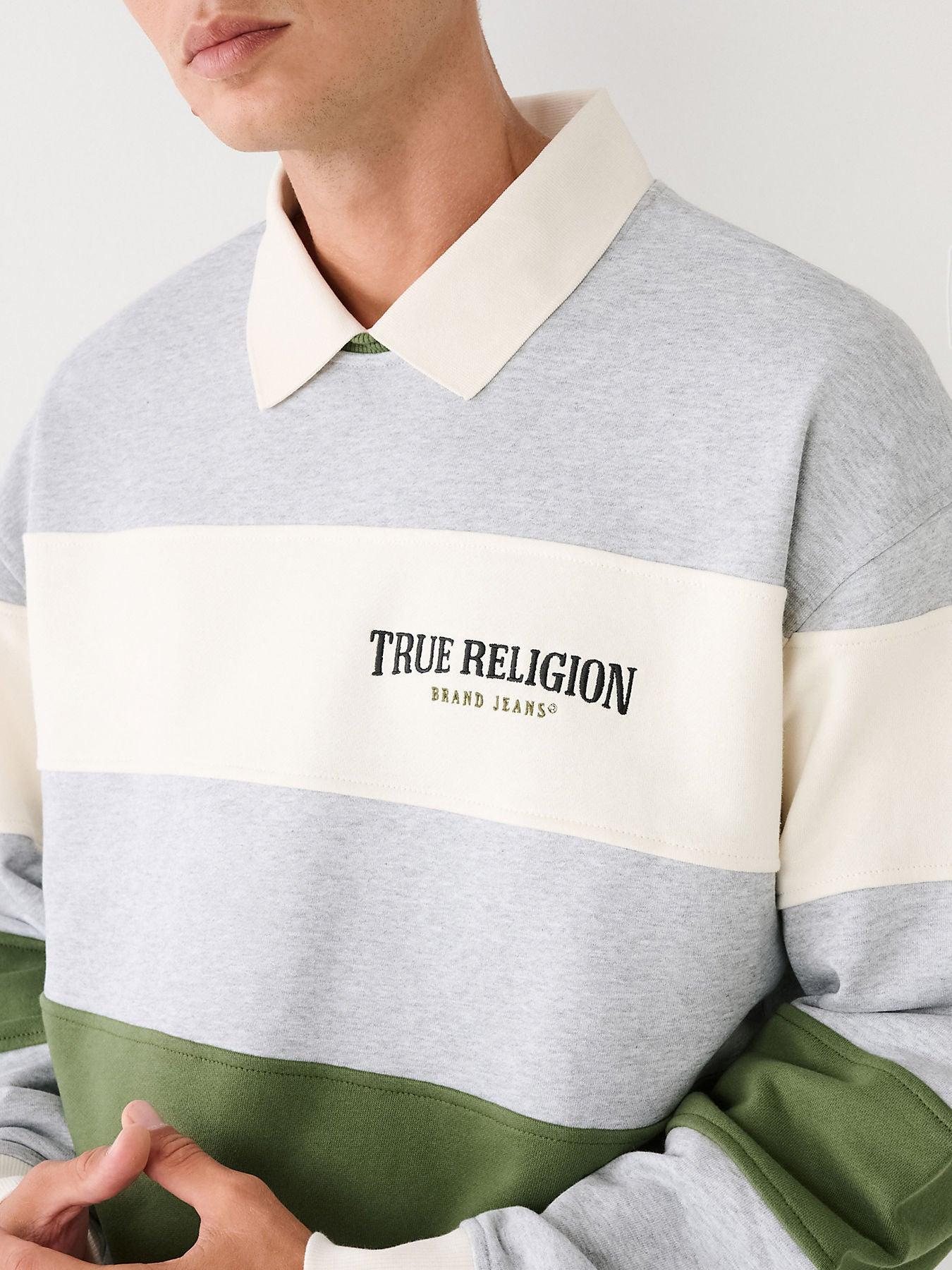 RELAXED PREPPY CREWNECK - TRUE RELIGION MEXICO