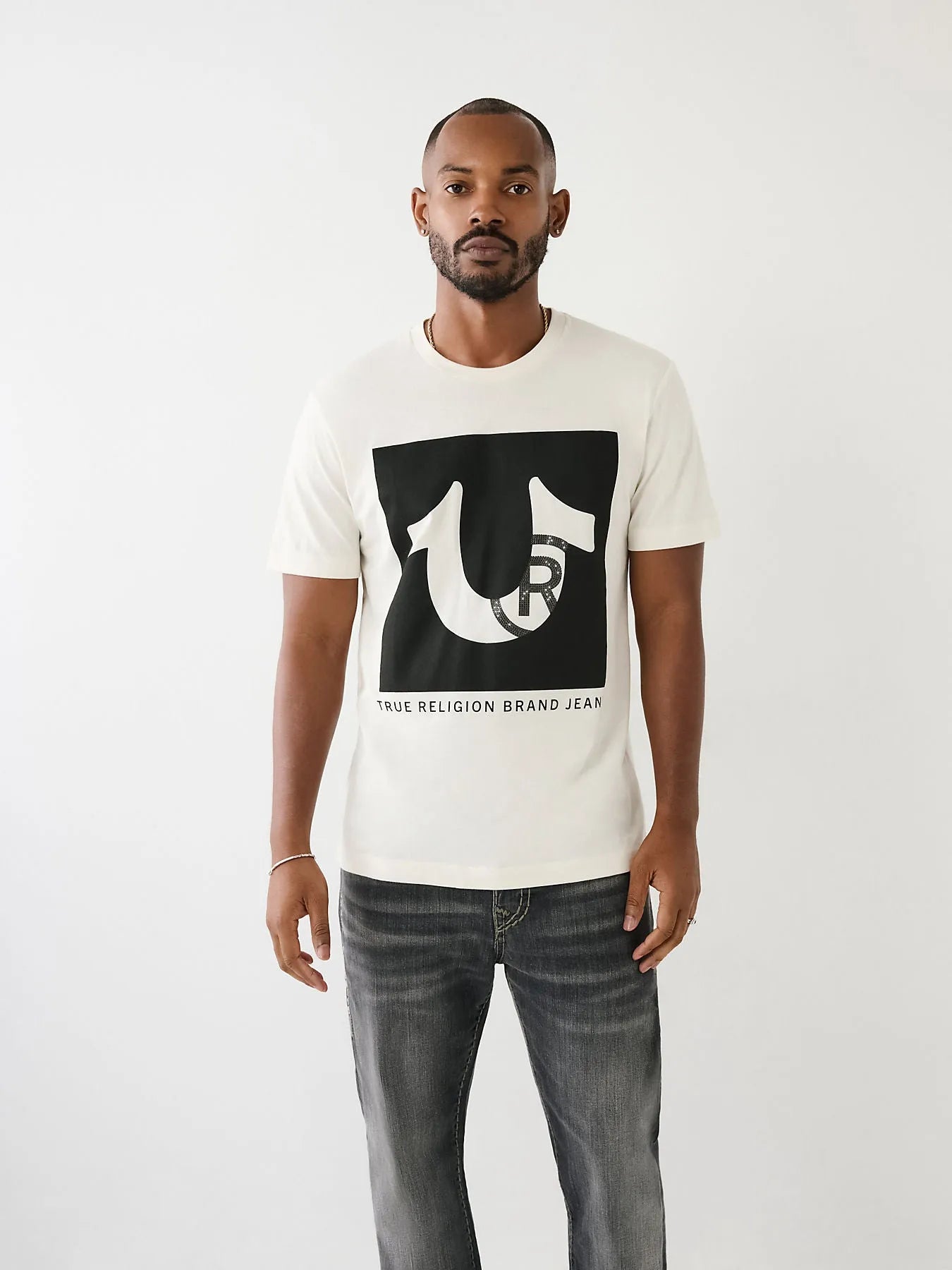 SS REGISTERED STUD TEE