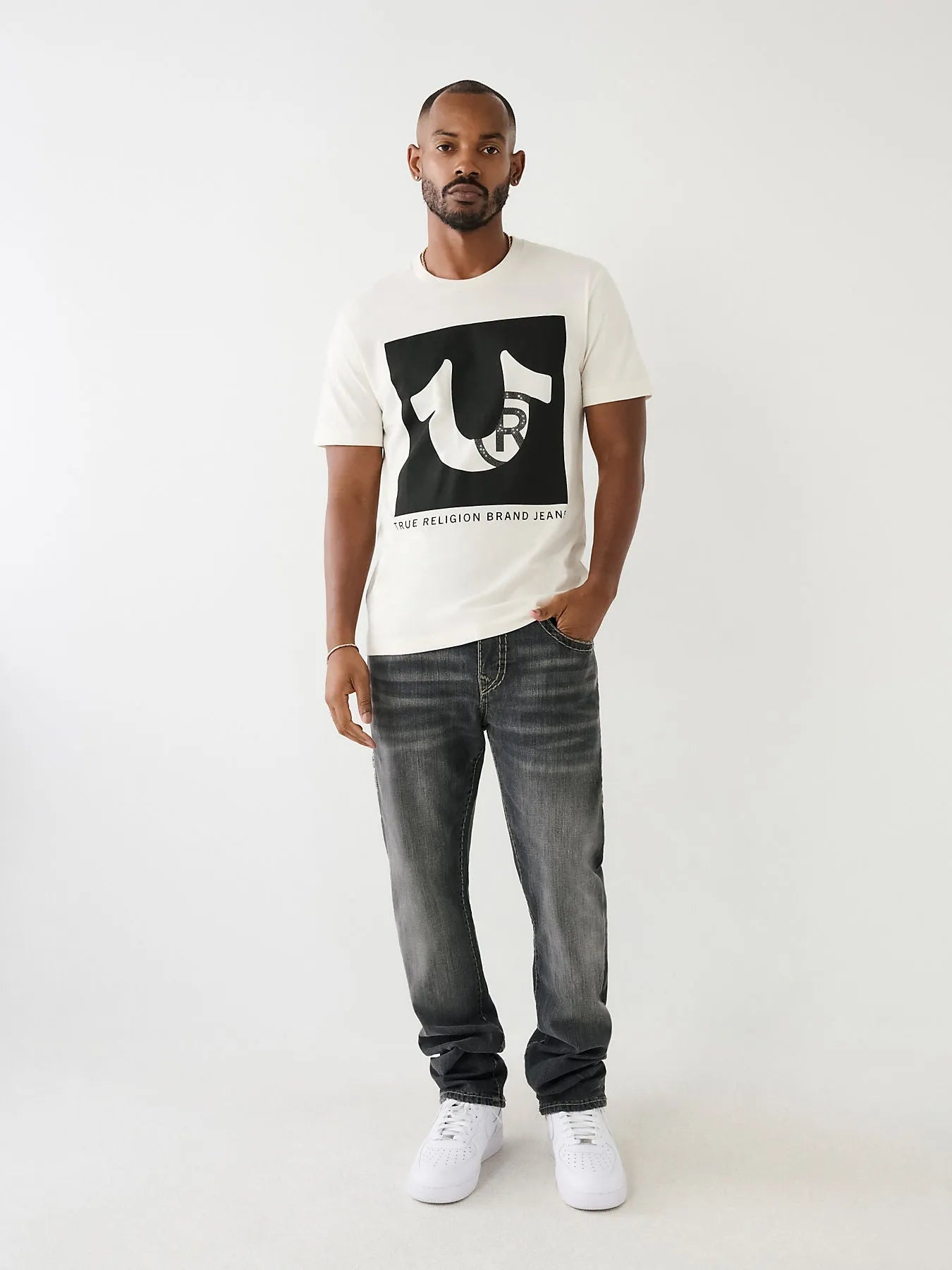 SS REGISTERED STUD TEE