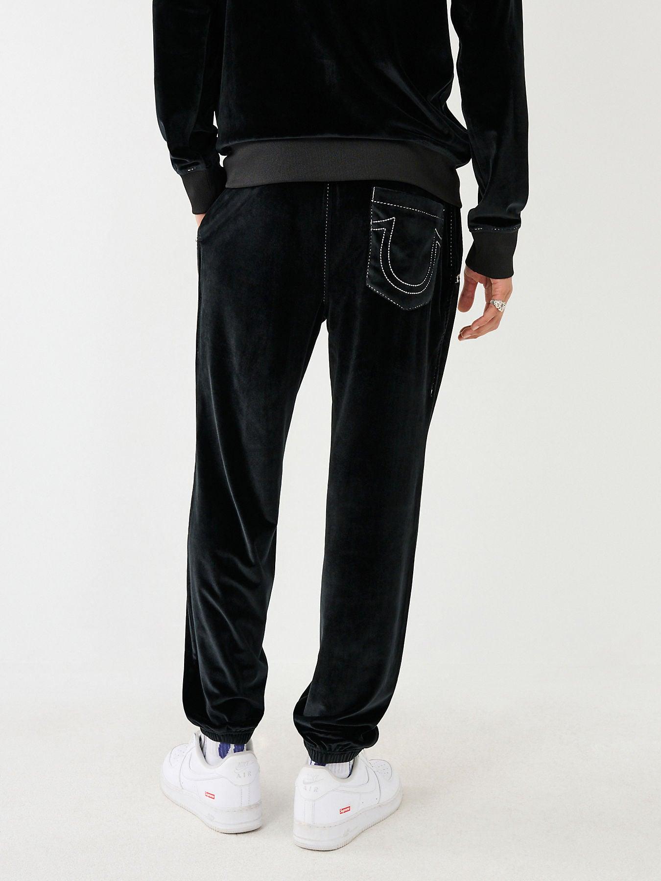 VELOUR BIG T JOGGER - TRUE RELIGION MEXICO