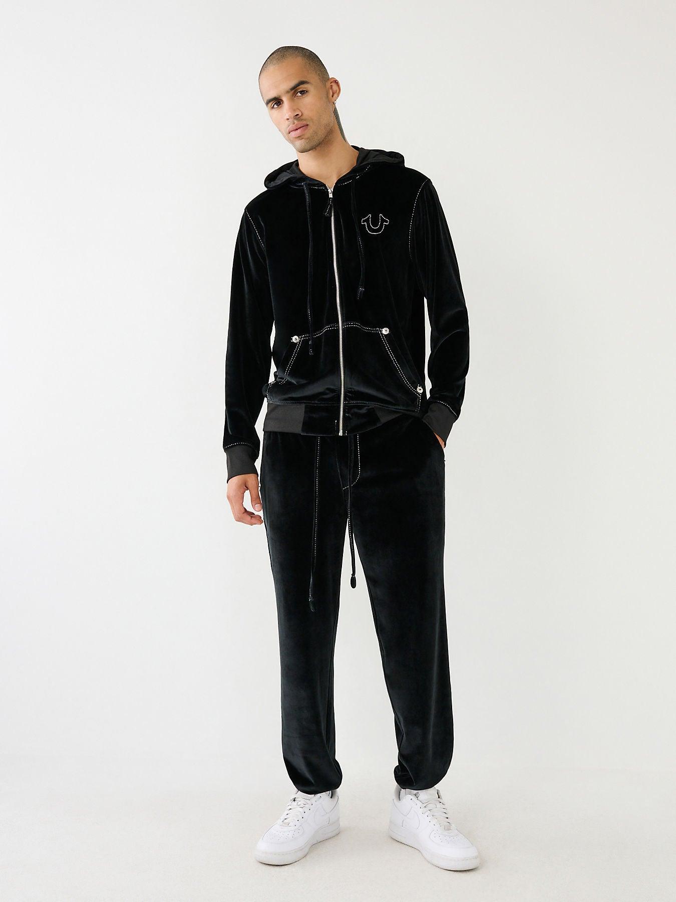 VELOUR BIG T JOGGER - TRUE RELIGION MEXICO
