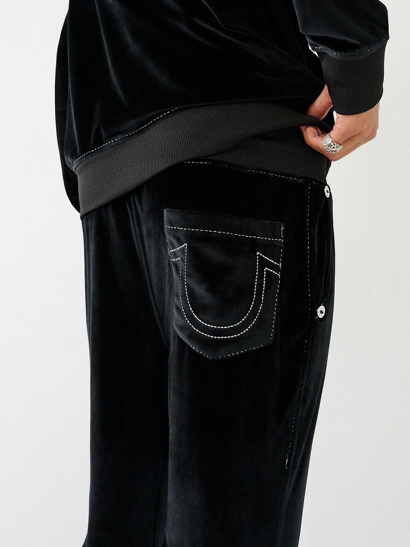 VELOUR BIG T JOGGER - TRUE RELIGION MEXICO