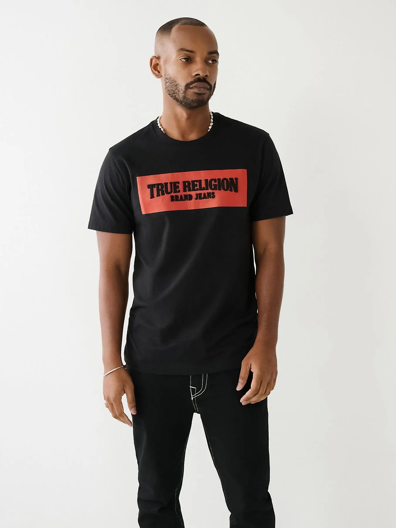 SS EMBOSSED ARCH TEE - TRUE RELIGION MEXICO
