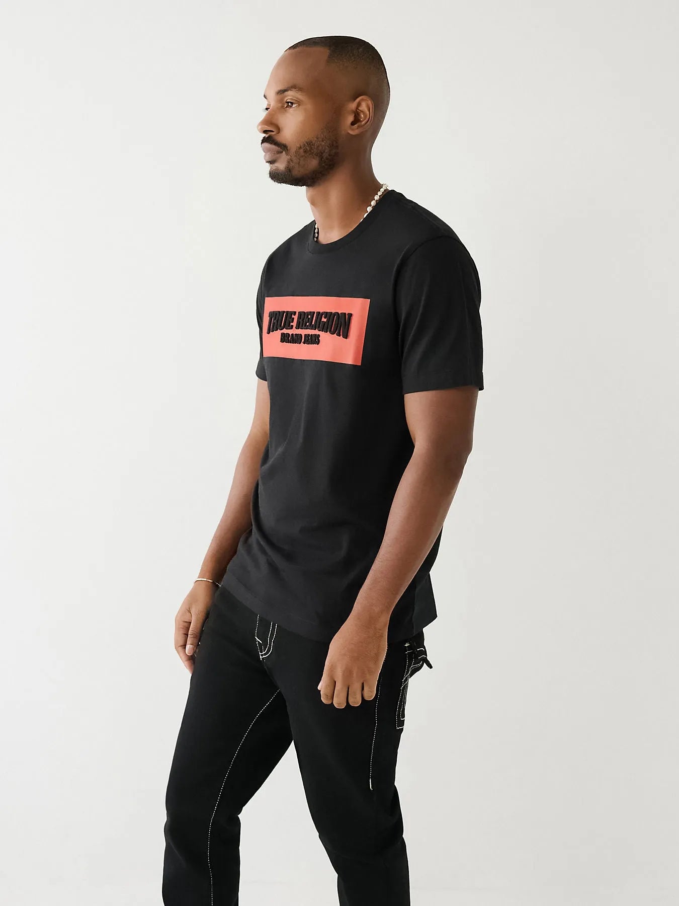 SS EMBOSSED ARCH TEE - TRUE RELIGION MEXICO