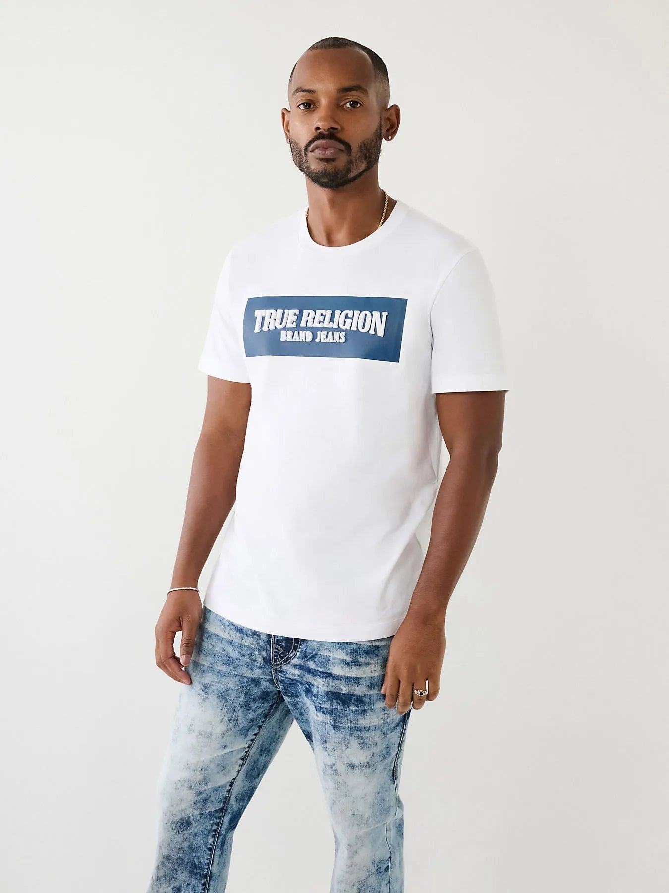 SS EMBOSSED ARCH TEE - TRUE RELIGION MEXICO