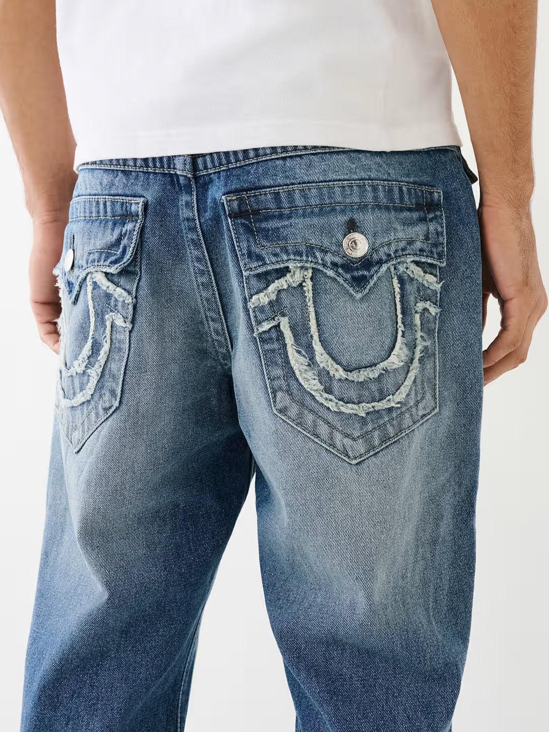 RICKY SN FLAP RAW EDGE LOGO - TRUE RELIGION MEXICO