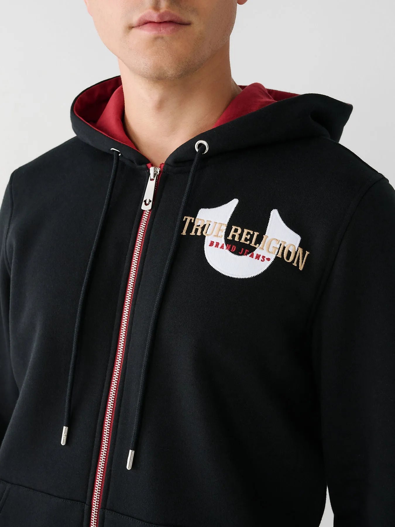 TRUE RELIGION ZIP UP HOODIE