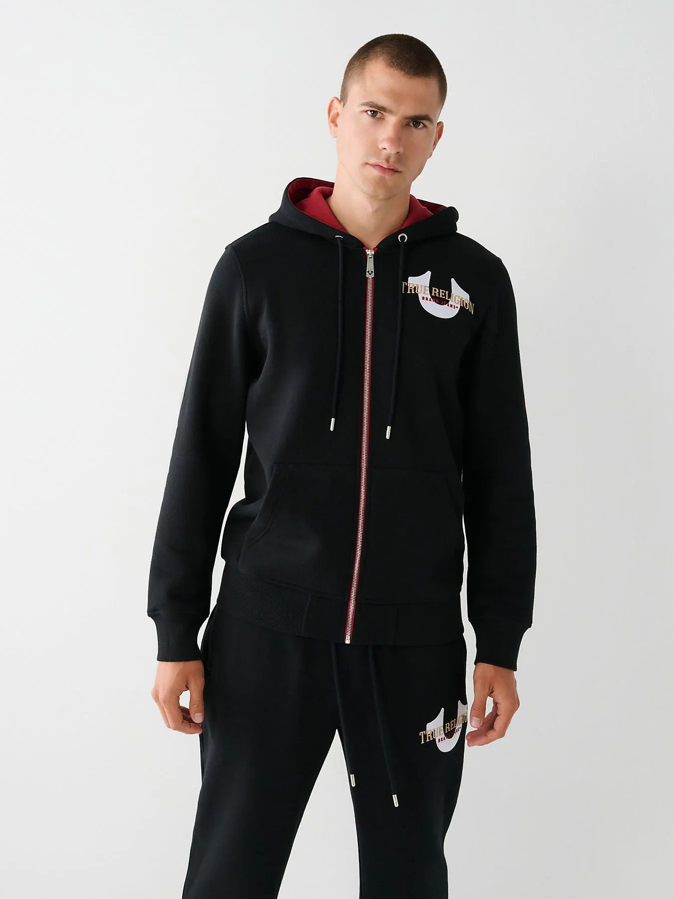TRUE RELIGION ZIP UP HOODIE