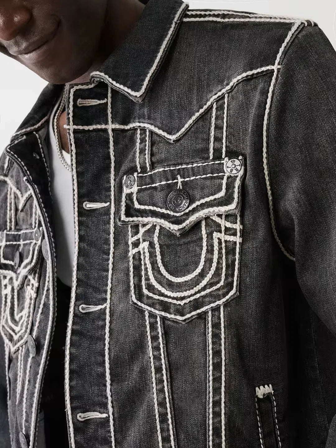 JIMMY JACKET ROPE STITCH - TRUE RELIGION MEXICO
