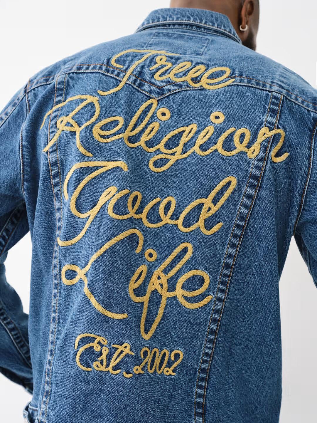 SN JIMMY JACKET ROPE STITCH LG - TRUE RELIGION MEXICO