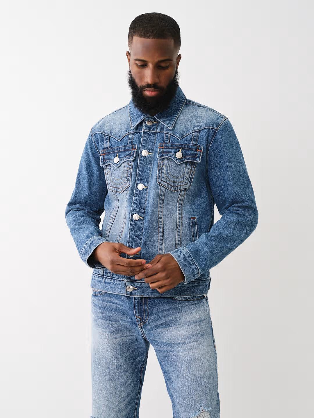 SN JIMMY JACKET ROPE STITCH LG - TRUE RELIGION MEXICO