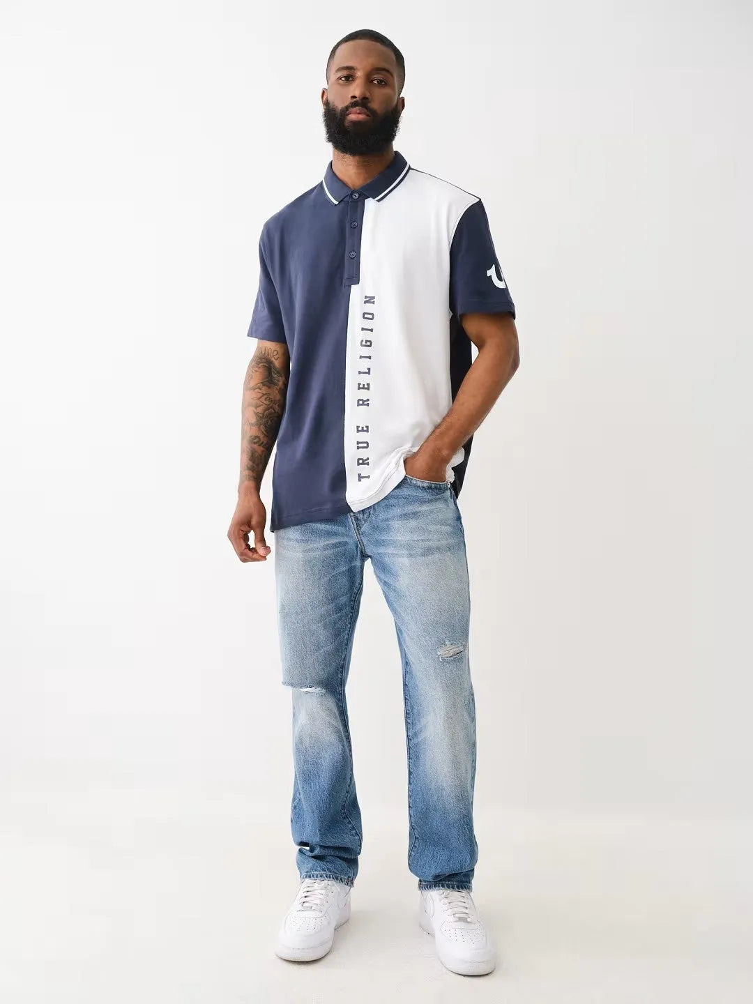 RICKY SN FLAP ROPE STITCH LOGO - TRUE RELIGION MEXICO