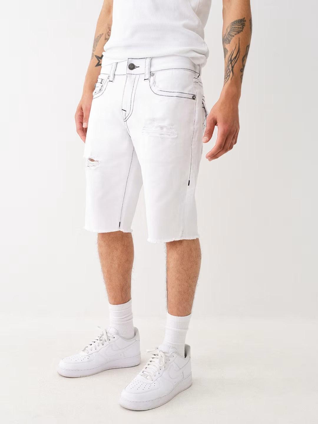 RICKY SN FLAP SHORTS RAW HEM - TRUE RELIGION MEXICO