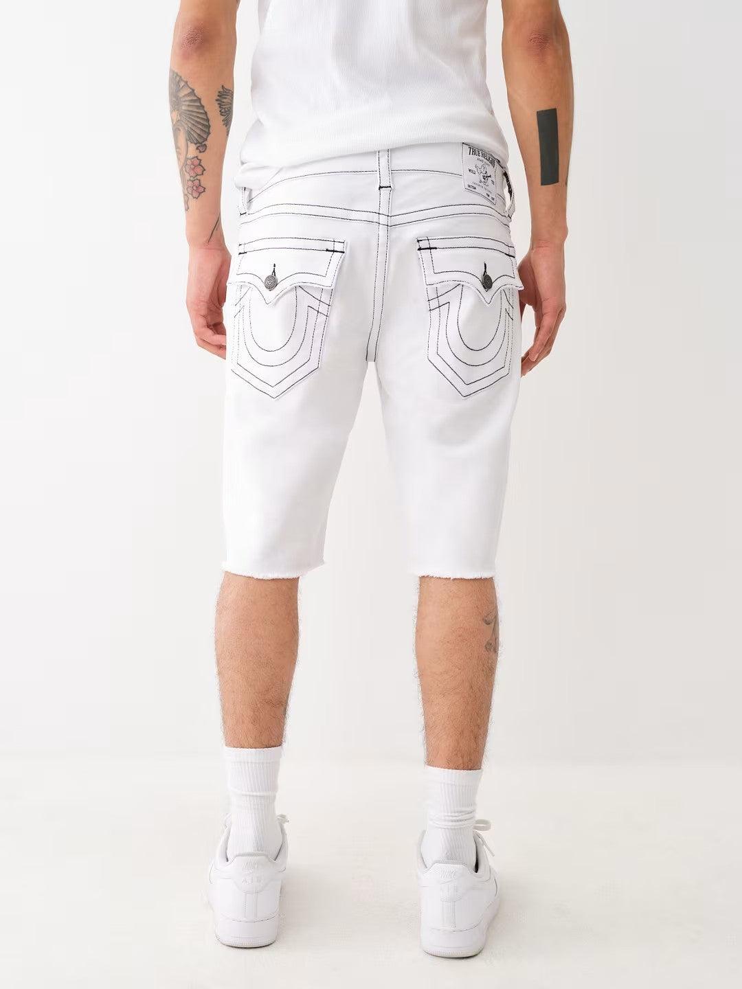 RICKY SN FLAP SHORTS RAW HEM - TRUE RELIGION MEXICO