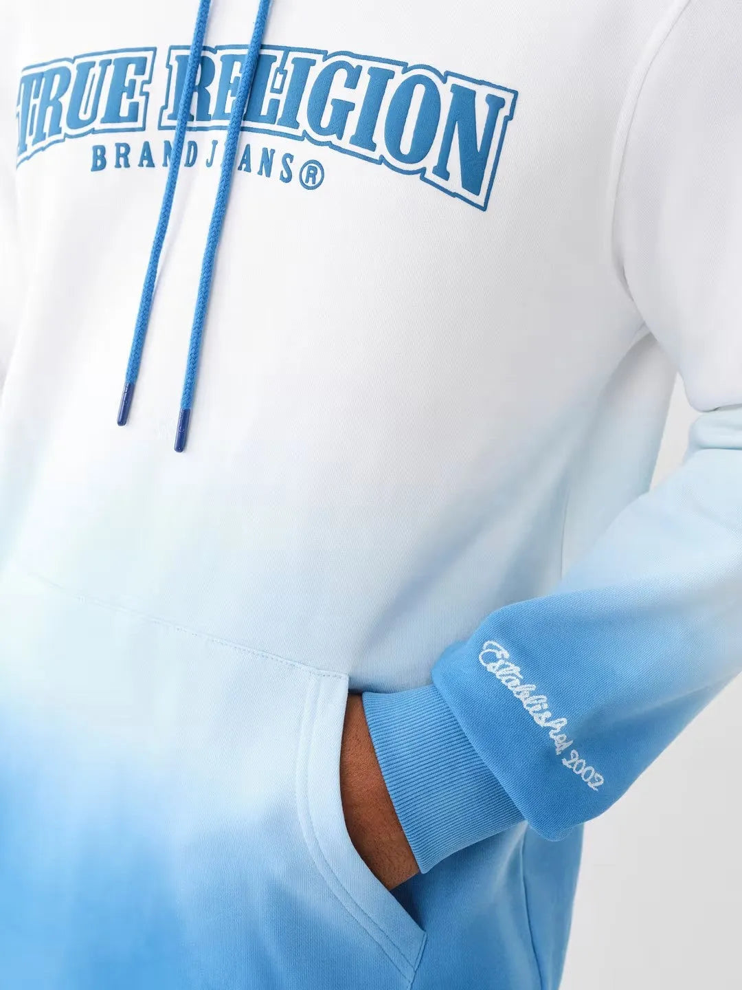 OMBRE ARCH PULLOVER HOODIE - TRUE RELIGION MEXICO