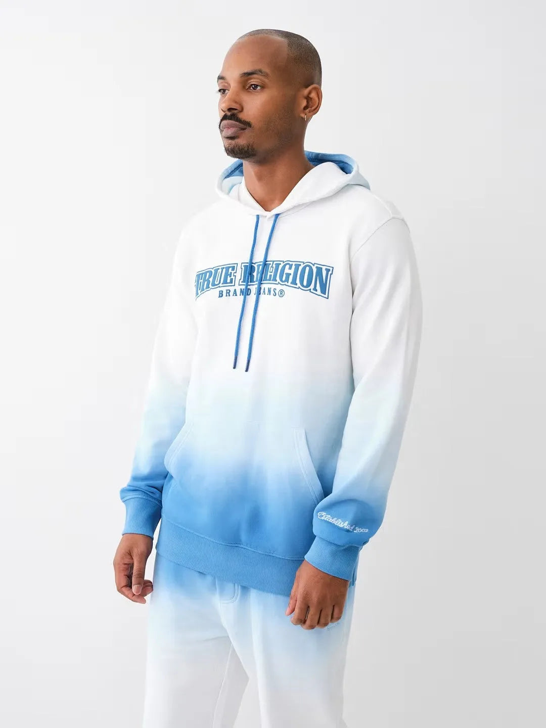 OMBRE ARCH PULLOVER HOODIE - TRUE RELIGION MEXICO