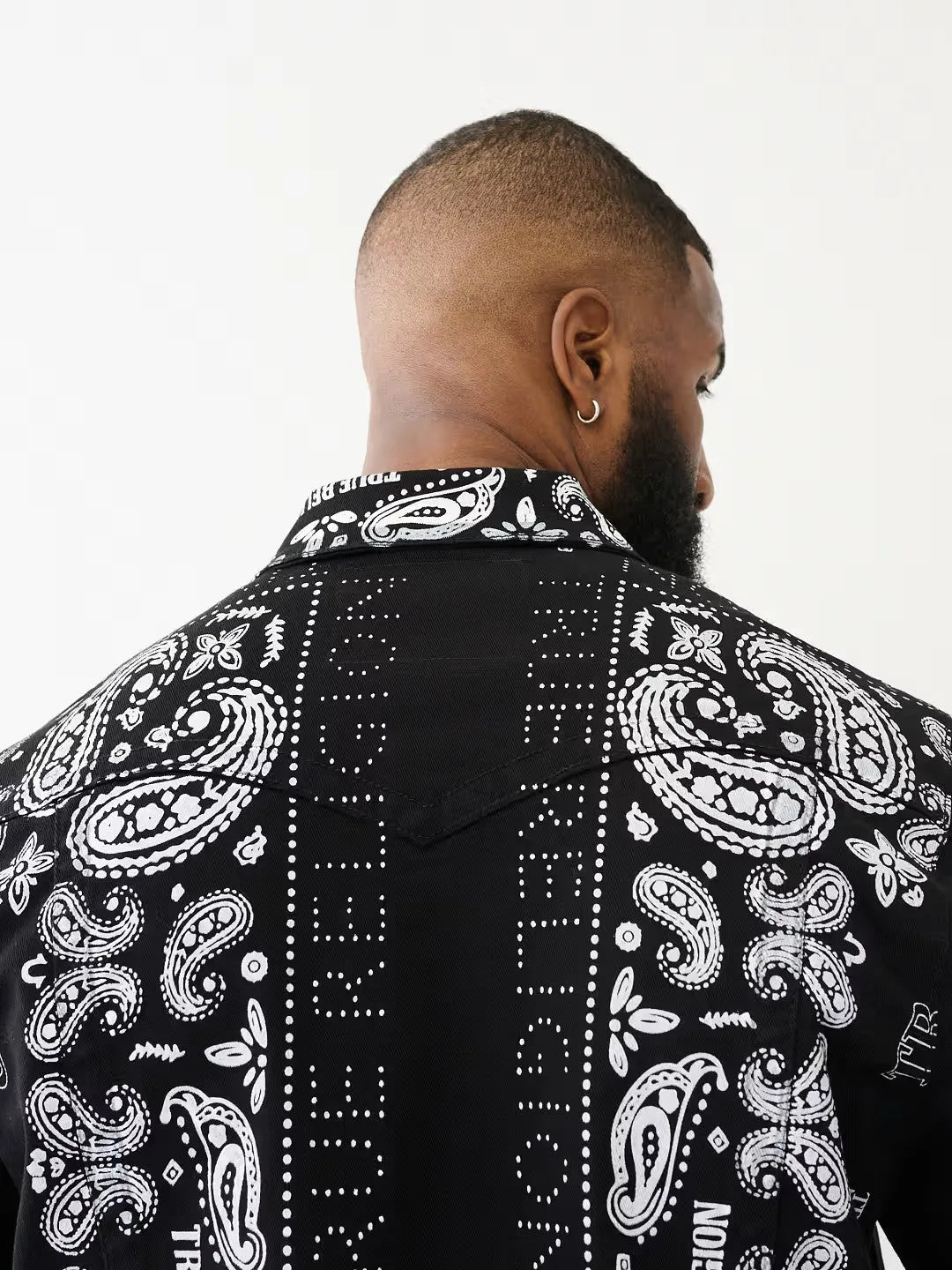 JIMMY PAISLEY DENIM JACKET - TRUE RELIGION MEXICO
