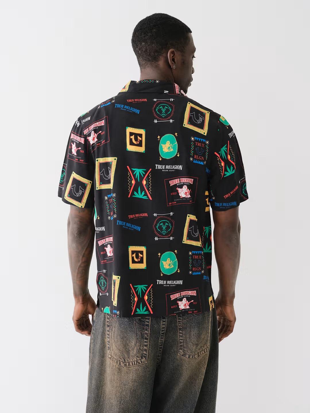 SS CAMP COLLAR RESORT SHIRT - TRUE RELIGION MEXICO