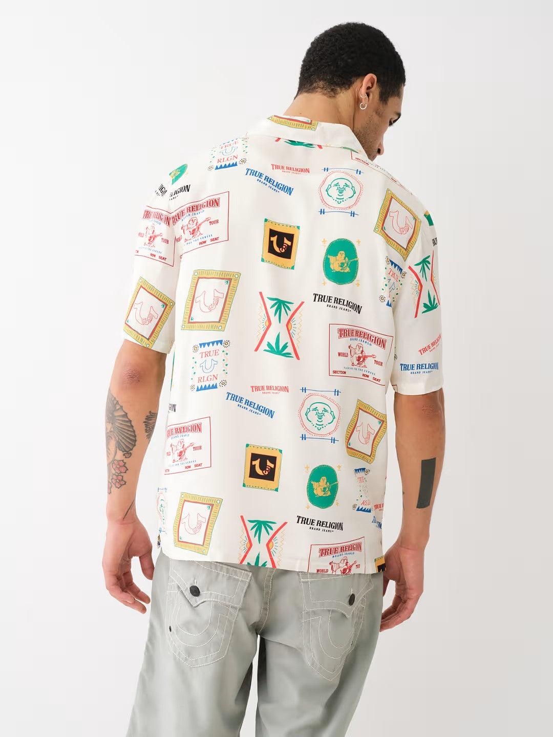 SS CAMP COLLAR RESORT SHIRT - TRUE RELIGION MEXICO